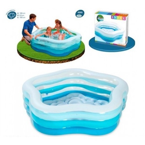 Intex 56495 beach wave summer color swimming pool for kids