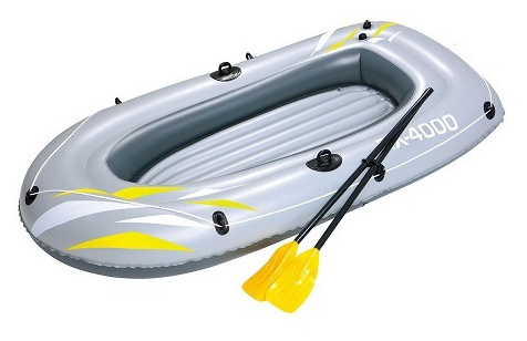 Bestway Hydro Force inflatable boat 2 person fishing kayak speed boat raft