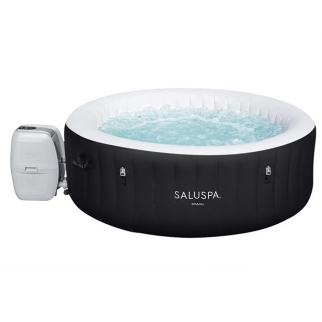 Bestway 60002  Miami lay z spa 2 person indoor inflatable hot tub portable hot spa