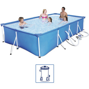 pvc family lounge pool 56411 container swimming pool easy set with filter pump