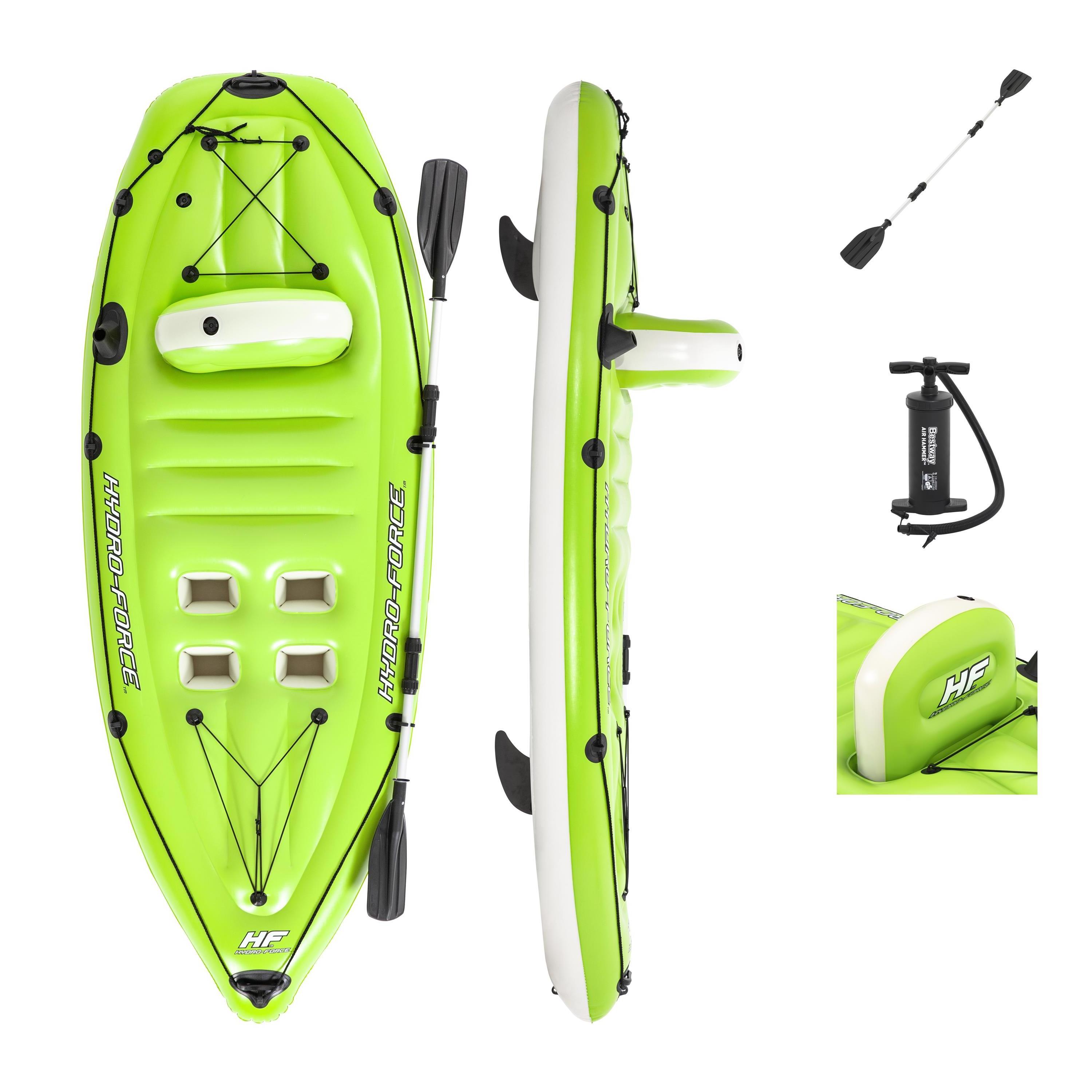 Bestway 65097 Koracle Inflatable Fishing Kayak Set rowing boats inflatable 2.70m X 1.00m