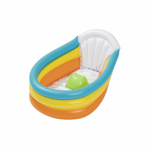 Bestway 51134 Inflatable  Soft Foldable Bath Tub Baby Shower Basin Bath Pools