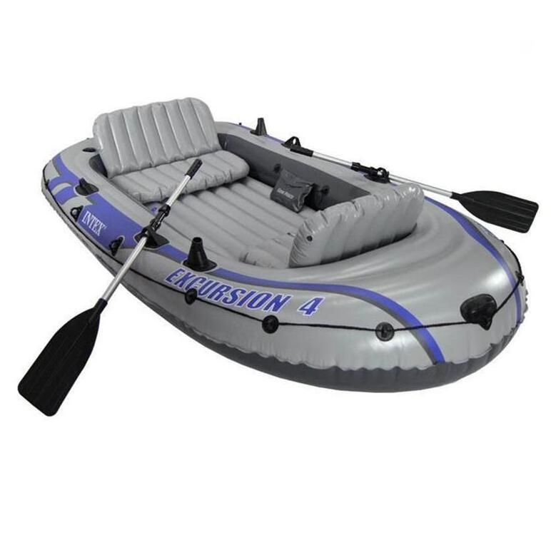 INTEX EXCURSION 4 set  68324 315*165*43cm luxury inflatable boat