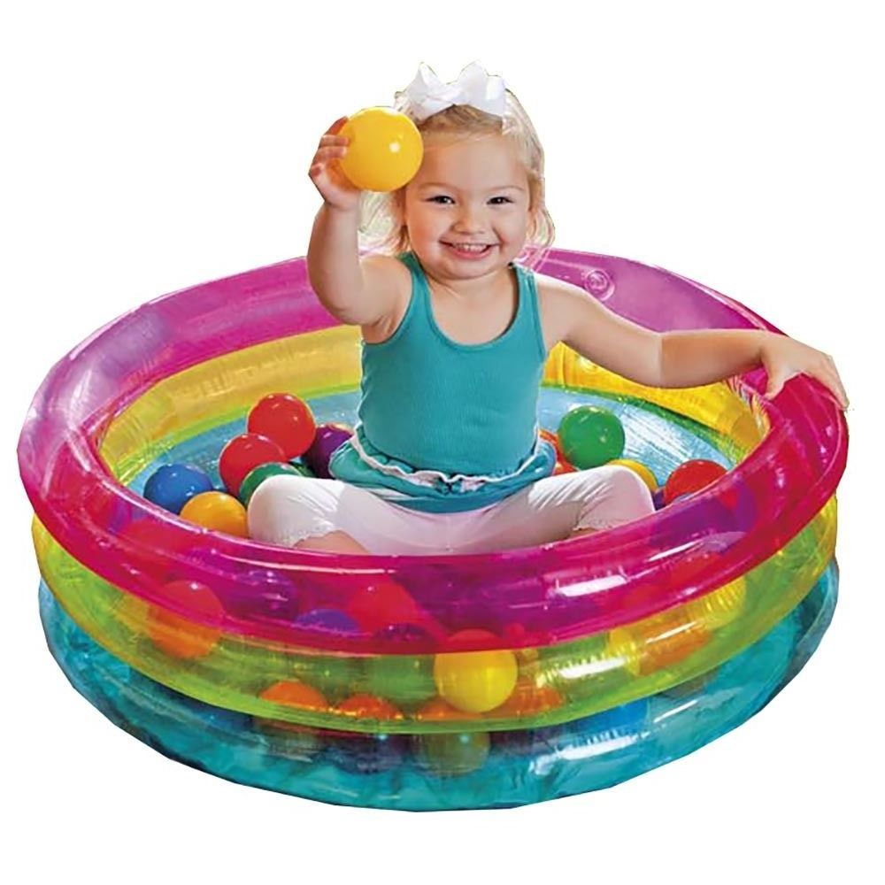 INTEX 48674 Classic 3-ring Baby ball pit play pool