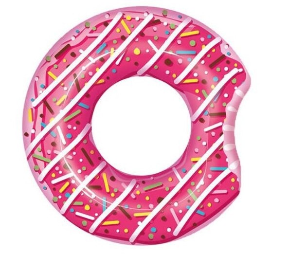 Bestway 36118 Inflatable classic donut shaped swimming ring pool float