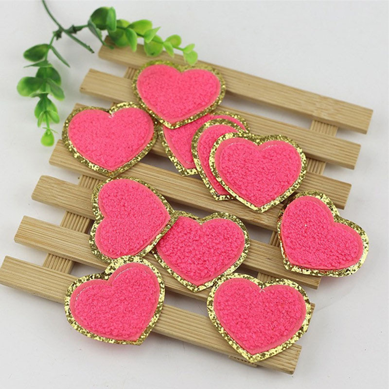 Chinese Winter Hot Sale Chenille Embroidery Patches Customize Iron on Chenille Letter Patches