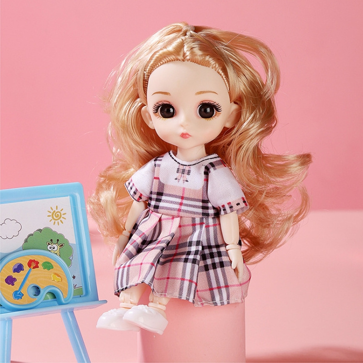 17cm Fashion Doll Princess Suit Set Beauty Little Dolls Toys for Girls