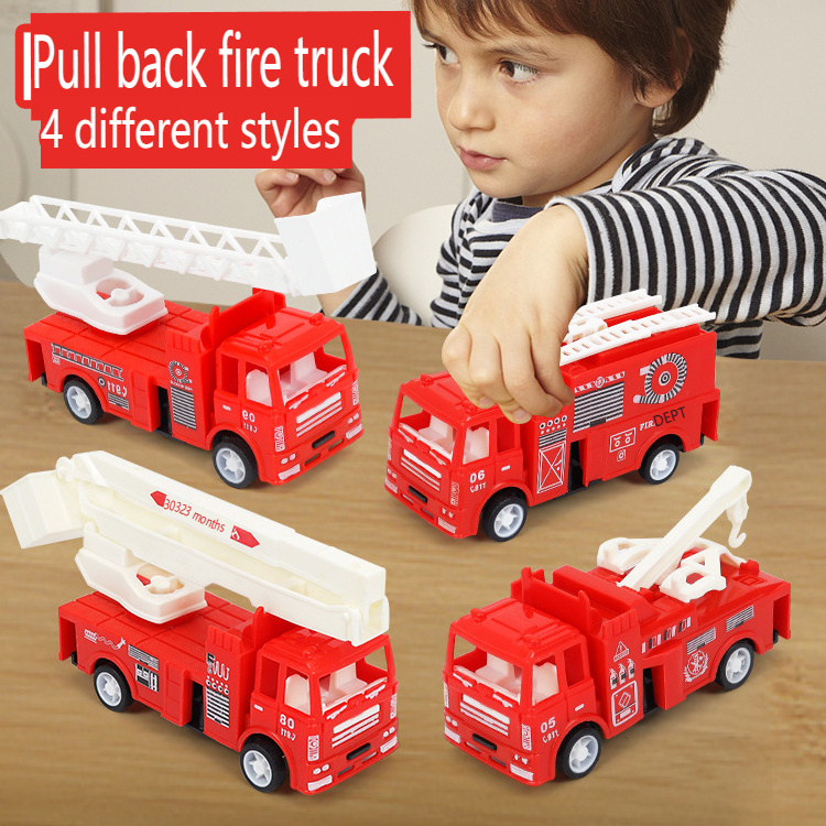 Hot Sale Pull Back Car Diecast Truck Model Toy Mini Engineering Truck Toy