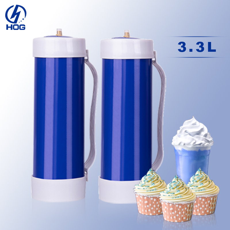 Wholesale Food Grade Bulk 2000g 3.3L Miami Magic Whipped Cream Charger Cylinder Kitchen Appliance Dessert Making Tool