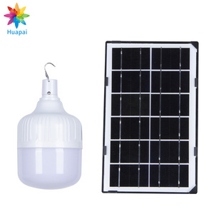 Rechargeable Portable Smart Camping Usb Charger Solar 50 100 Watt Led Hanging Solar Light Bulb