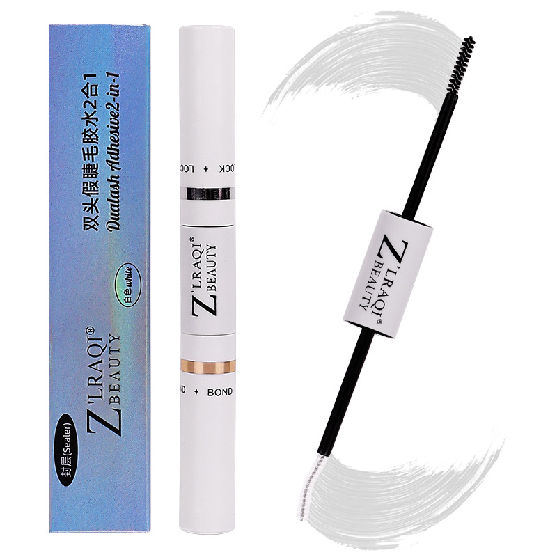 Hot Selling Waterproof Long Lasting 2 In 1 Bond And Seal  Eye Lashes Glue For Eyelash Extension Private Label False Eyelash Glue