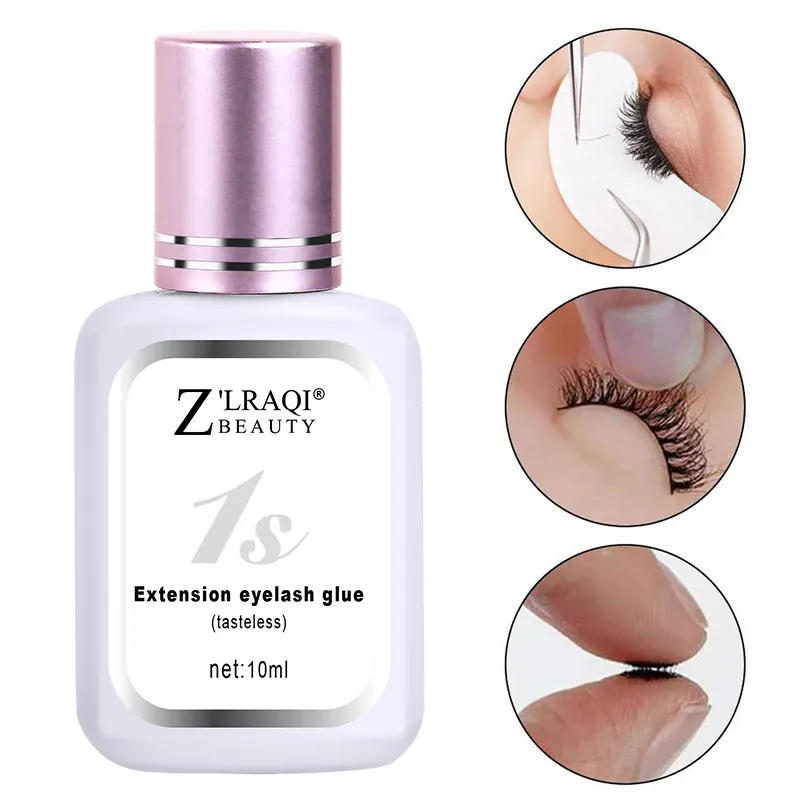 High Temperature Eye Lashes Glue Custom Logo Waterproof Sweatproof 0.5 Second Lash Extensions Glue I Lashes Glue