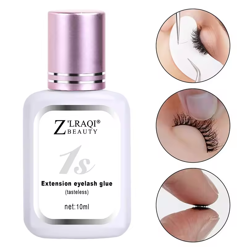 Safe No Irritation Best Lash Adhesive Waterproof 7-8 Weeks Strong Eyelash Glue Latex Free Eyelash Adhesive Lash Extension Glue