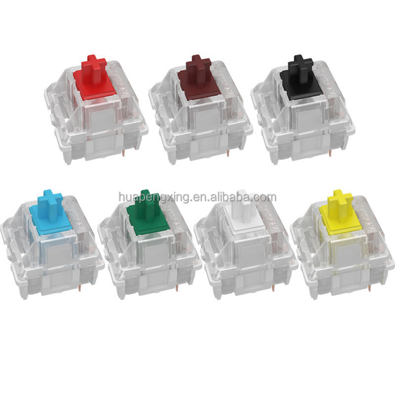 KS-9 RGB 3pin hyper yellow brown black red white blue green mechanical keyboard switch