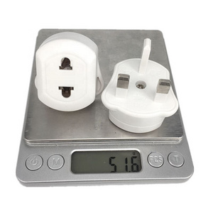 US To UK Plug Adapter 13A 250V Type A / Type B to Type G England Converter Singapore Malaysia Dubai Travel Adapter Plug