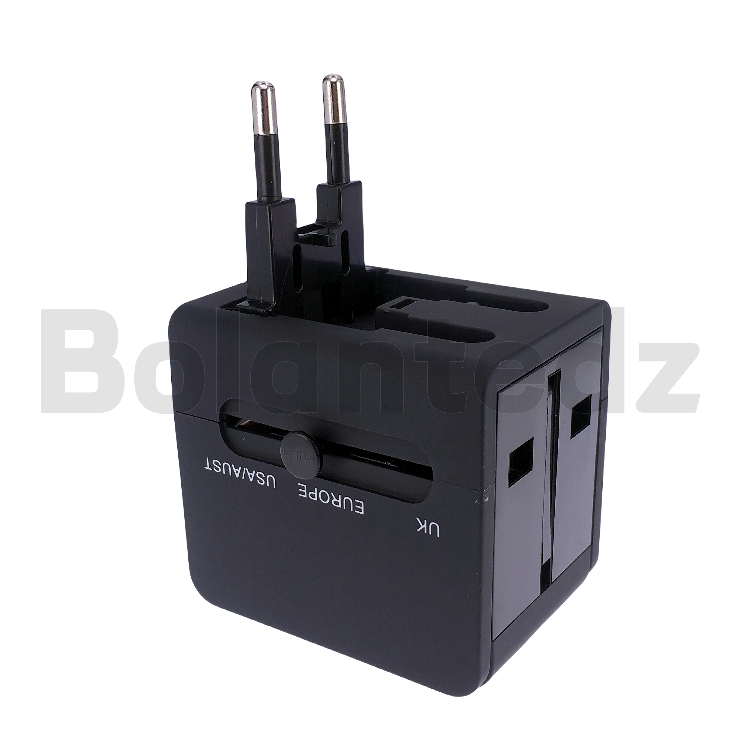 Universal Travel Adapter Global Travel Switch Plug 2 Usb Usb Multi Plug Adaptor