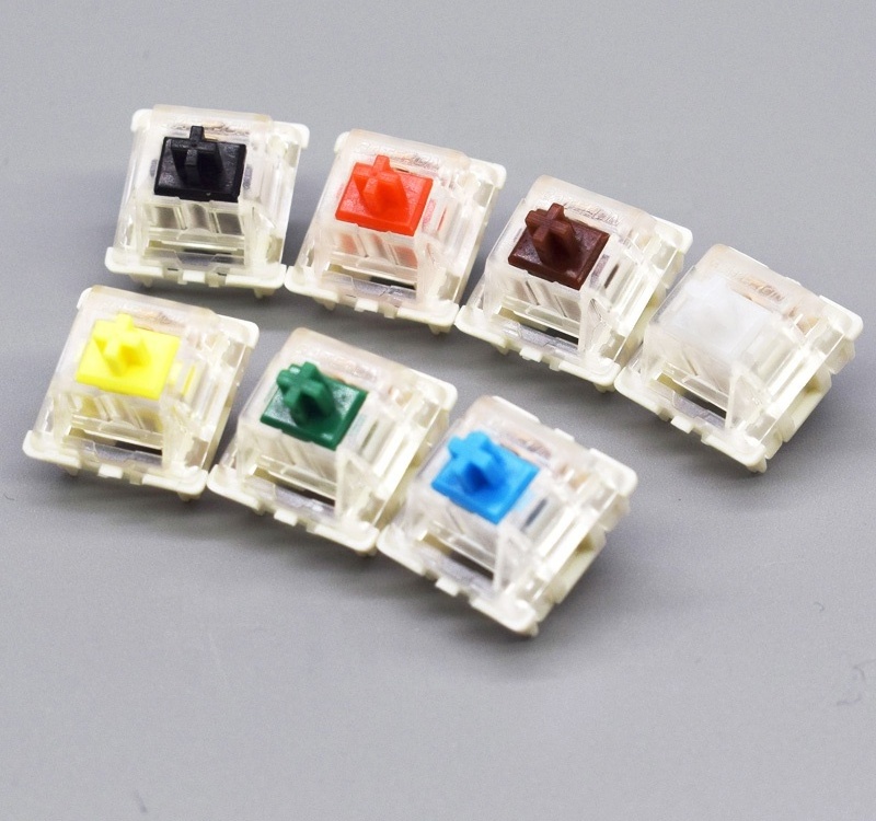 KS-9 RGB 3pin hyper yellow brown black red white blue green mechanical keyboard switch