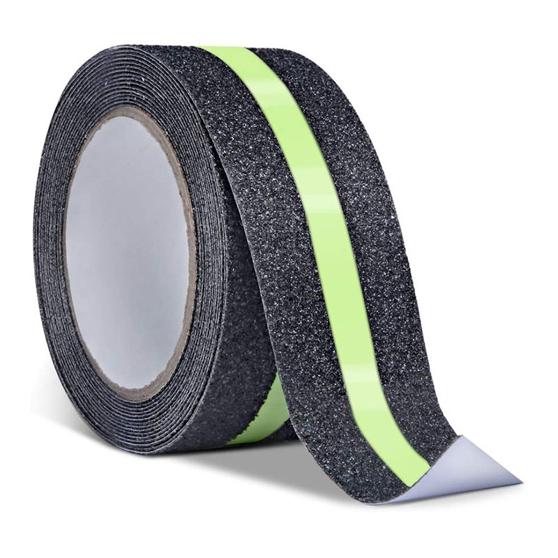 Luminous Anti Slip Tape Reflective Strip in the Middle Glow in The Dark Tape Stairs Safety Tread Non Skid Tape