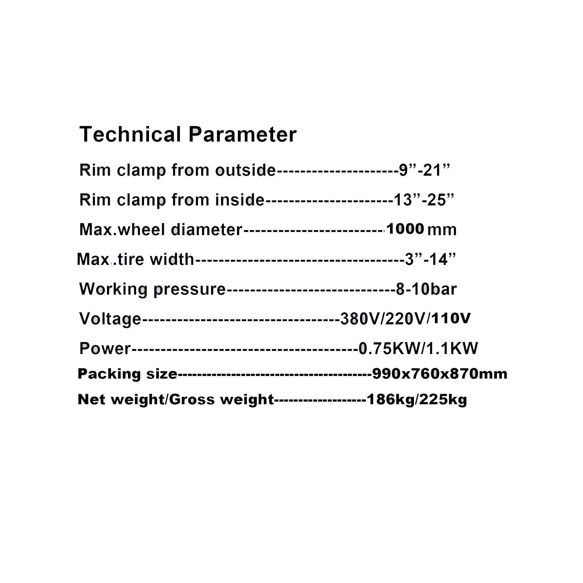 Cheap manual motorcycle tire changer