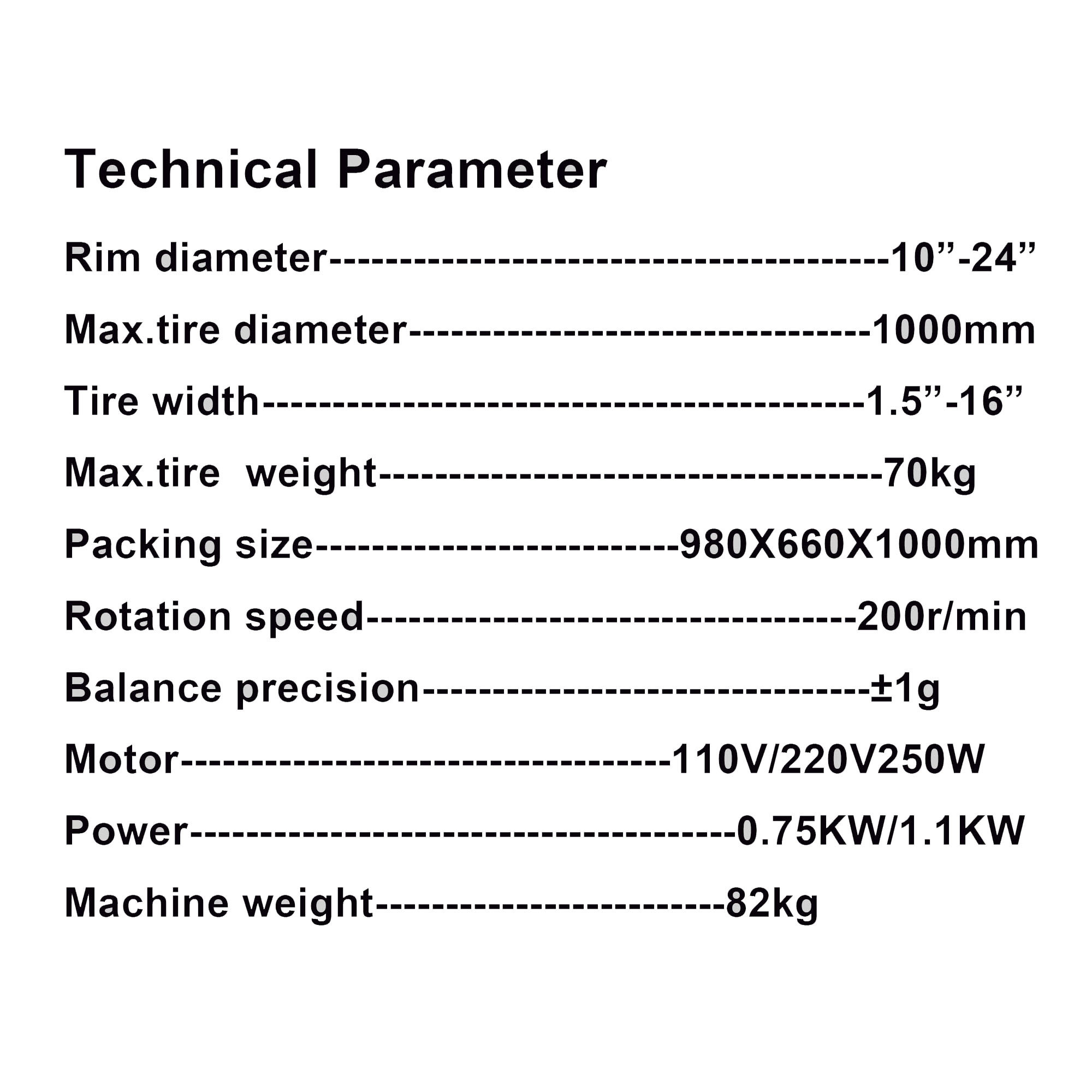 wheel balancing machine and tyre changer DS-60A