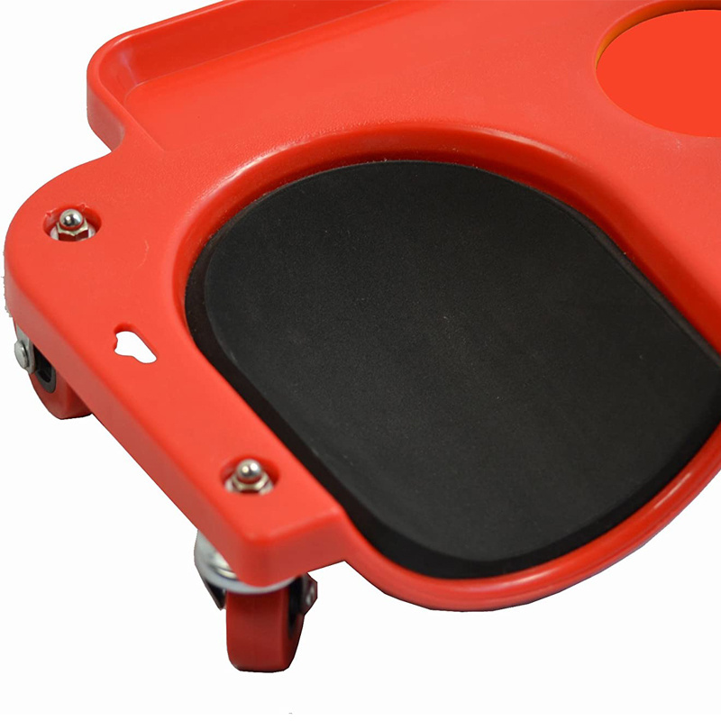 Rolling Knee Creeper Protection Pad With Wheels Tool Tray Holder Rolling Wheel Knee Cushion With Five Swivel Casters Knee Brace