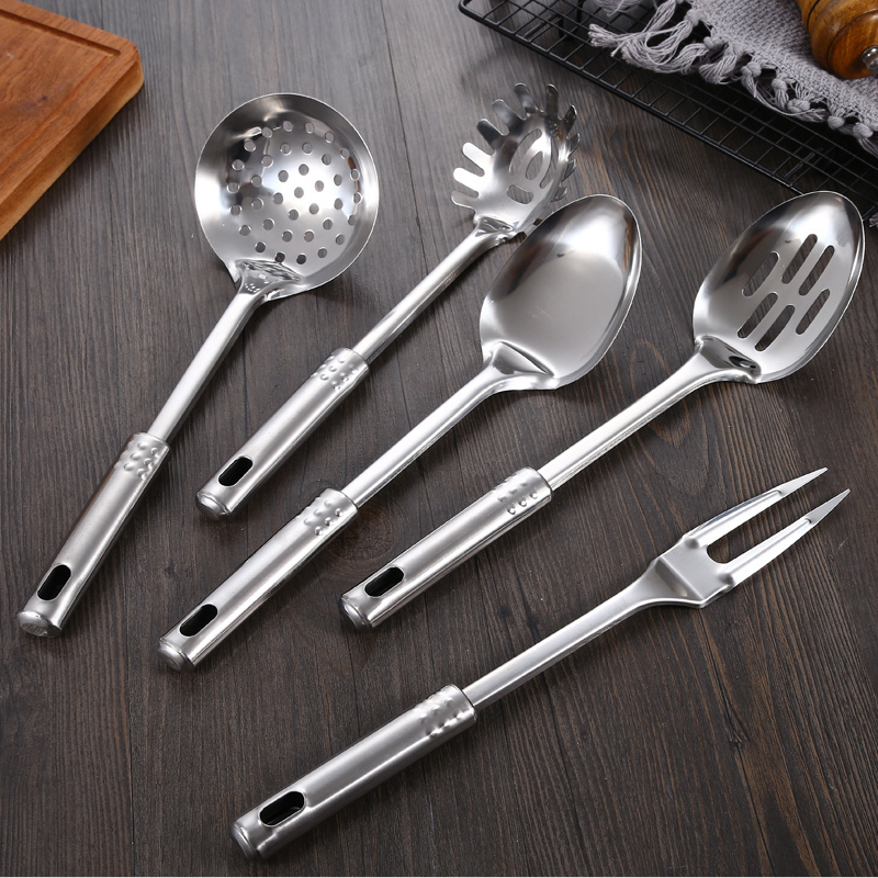 10pieces food grade accessories tools kitchenware cooking cookware set 410 stainless steel kitchen utensils