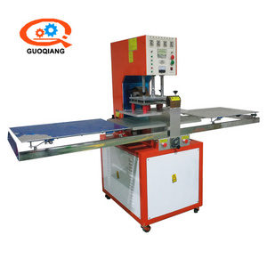 high frequency luggage labeling embossing making machine