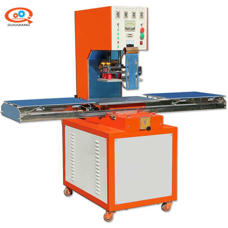 high frequency luggage labeling embossing making machine