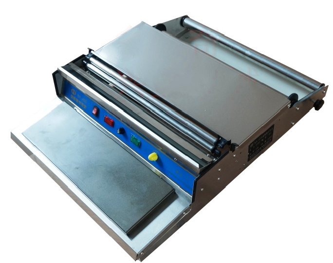 Cling film Tray manual wrapping sealer , Manual tray sealing machine