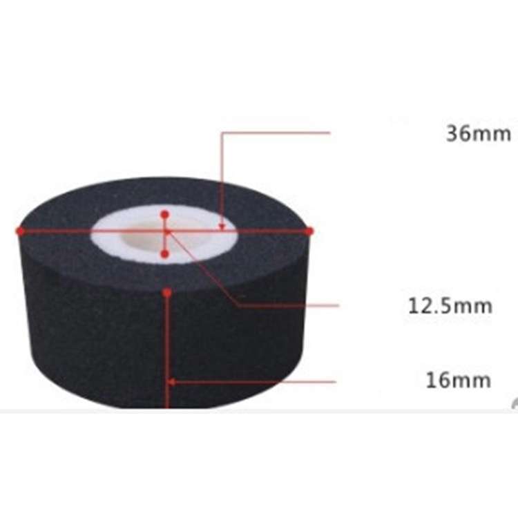 Solid ink roller for continuous sealing machine