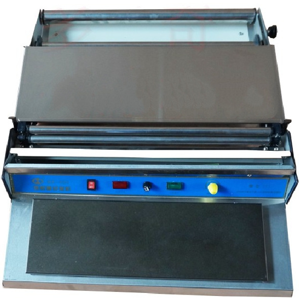 Cling film Tray manual wrapping sealer , Manual tray sealing machine