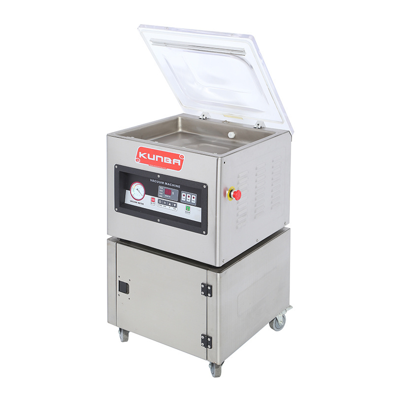 DZ 400 single chamber vacuum sealer packing machine for food