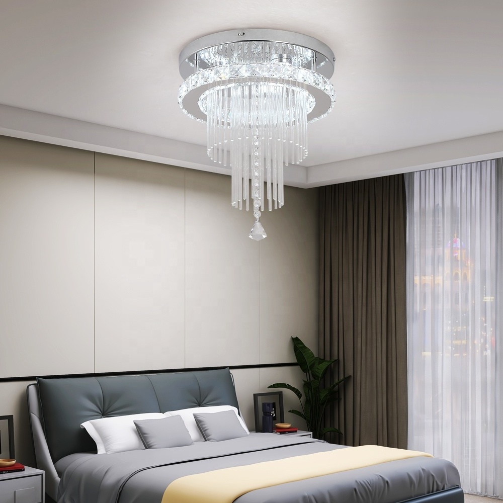 Surface Mounted Decor Remote Control Smart Modern CCT Adjustable Led Ceiling Light For Home