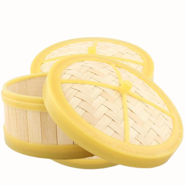 Cheap Factory Price Sustainable Basket For Sale Round Mini Bamboo Steamers Favor