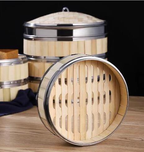 Stainless Steel Kitchen Use - Wholesale Chinese Basket Rice Mini HQ-Bamboo Steamer Favor