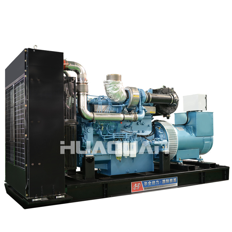 New powered by China diesel engine WP6M26D484E200 open type 400kW 500kVA diesel generator set