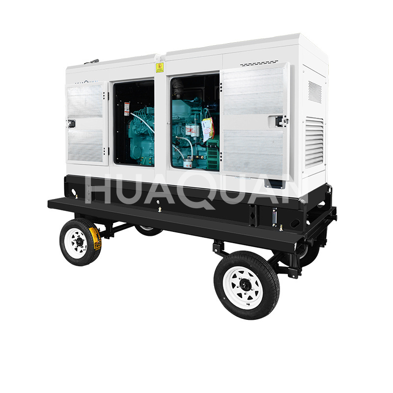 Trailer Mobile Power Station 150kw 187.5kVA Diesel Generator Set Wholesale and Retail in Italy/Russia/Brazil/S. Africa/Vietnam