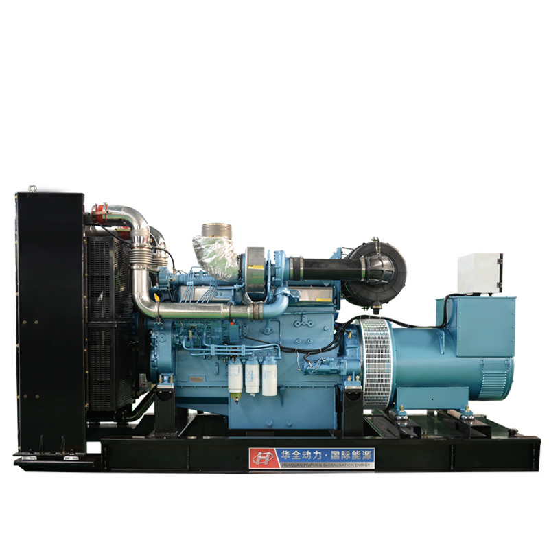 New powered by China diesel engine WP6M26D484E200 open type 400kW 500kVA diesel generator set