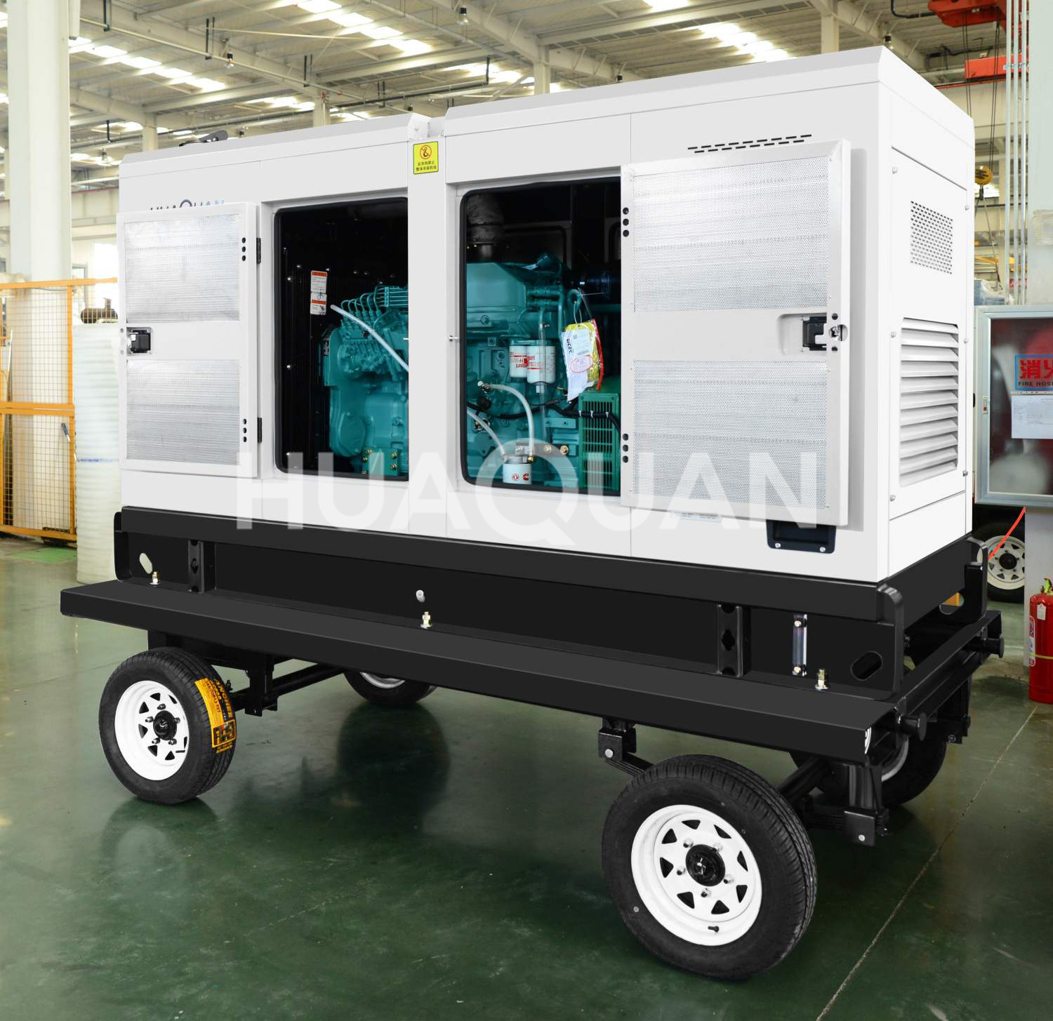 Trailer Mobile Power Station 150kw 187.5kVA Diesel Generator Set Wholesale and Retail in Italy/Russia/Brazil/S. Africa/Vietnam