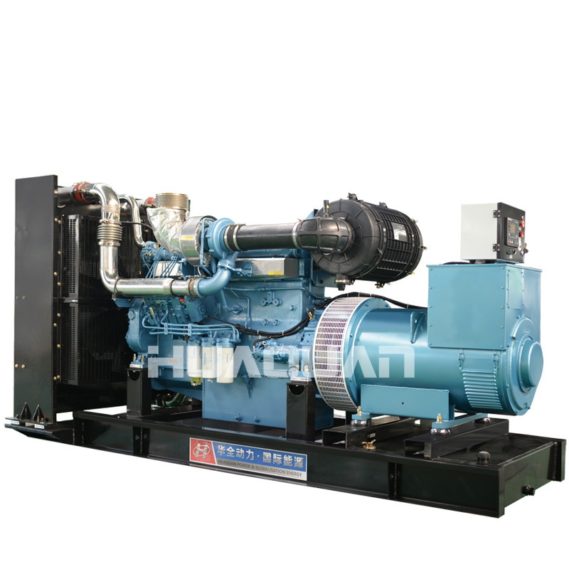 New powered by China diesel engine WP6M26D484E200 open type 400kW 500kVA diesel generator set