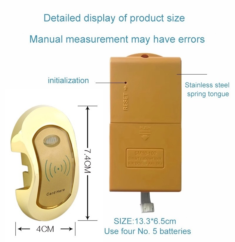 EM-603 Mouse Type Intelligent Storage Cabinet Invisible Lock Induction lock