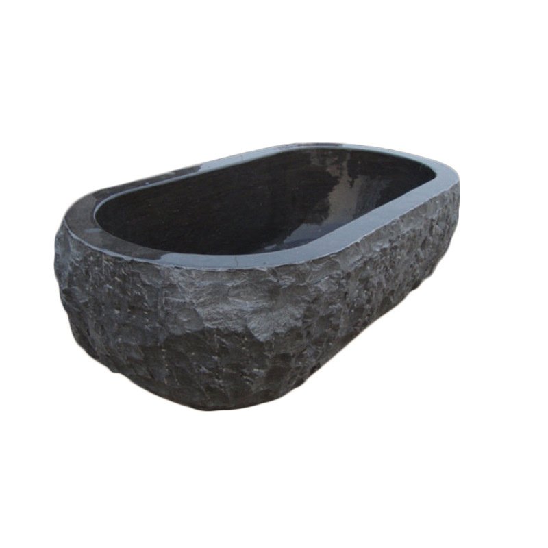 Factory Direct Sale High Quality Black Stone Bathtub for Adults and Children