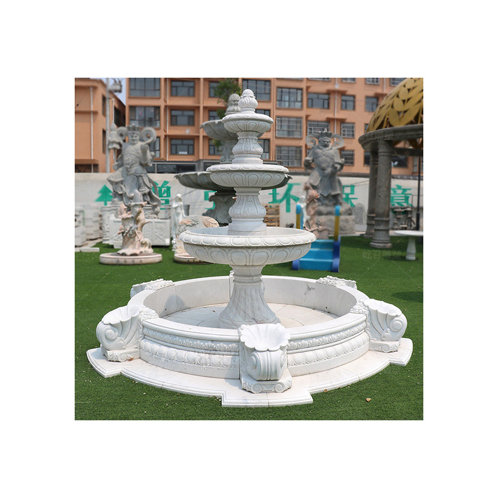 Hot sale wall fountain heads virgin mary water fountain swan fountain