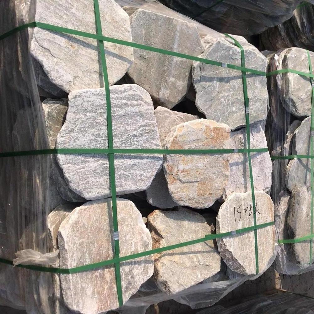 high quality multicolor quartz stack slate for garden step