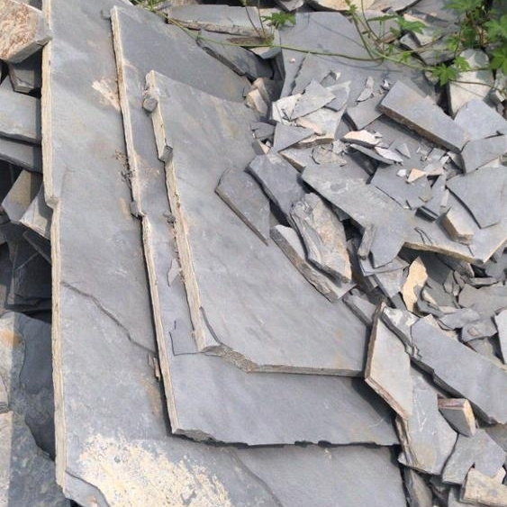 cheap Irregular slate grey flagstones