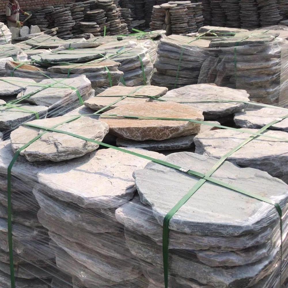 high quality multicolor quartz stack slate for garden step