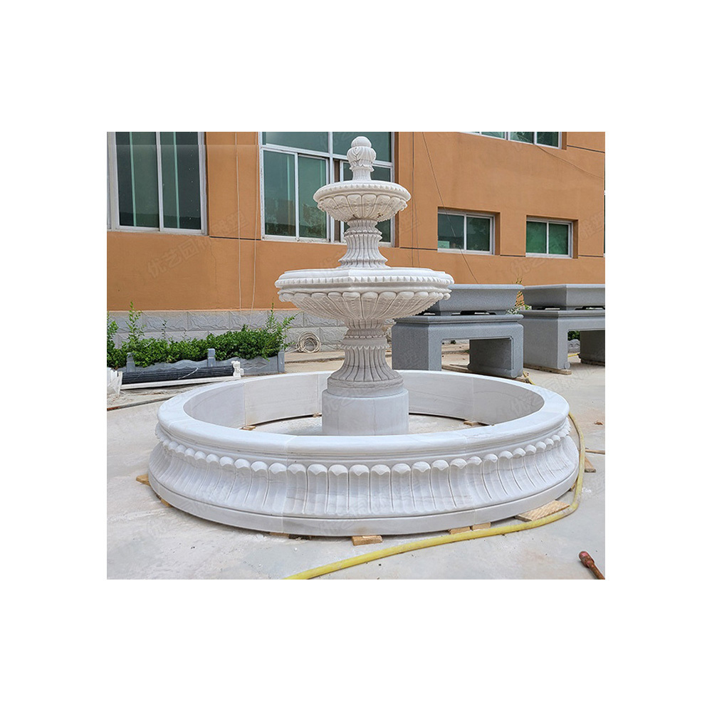 Hot sale wall fountain heads virgin mary water fountain swan fountain