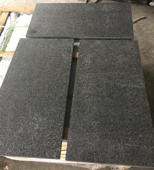 chinese impala black stone granite tiles 60x60