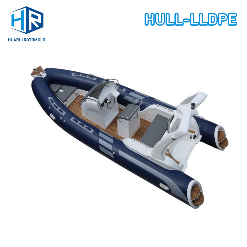 HUARIWIN Rotomold manufacturer Advanced material boat sport sea luxury RIB boat sea yacht