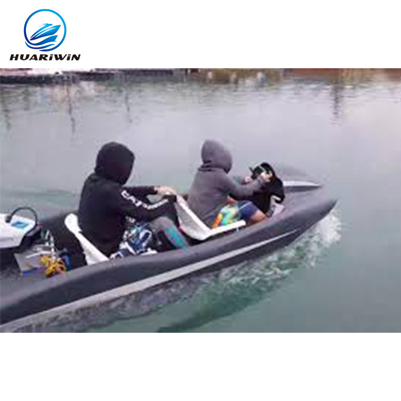 Rotomold manufacturer Custom New material LLDPE Electric Jet Boat Karting speed outdoor rescue fishing  sea mini jet kart